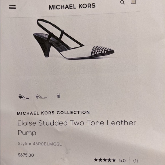 Michael Kors Collection Eloise Studded Pumps / Heels - Picture 10 of 13